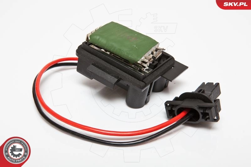 Resistor, interior blower